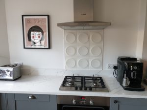 Photo of recent Kitchen tiling project