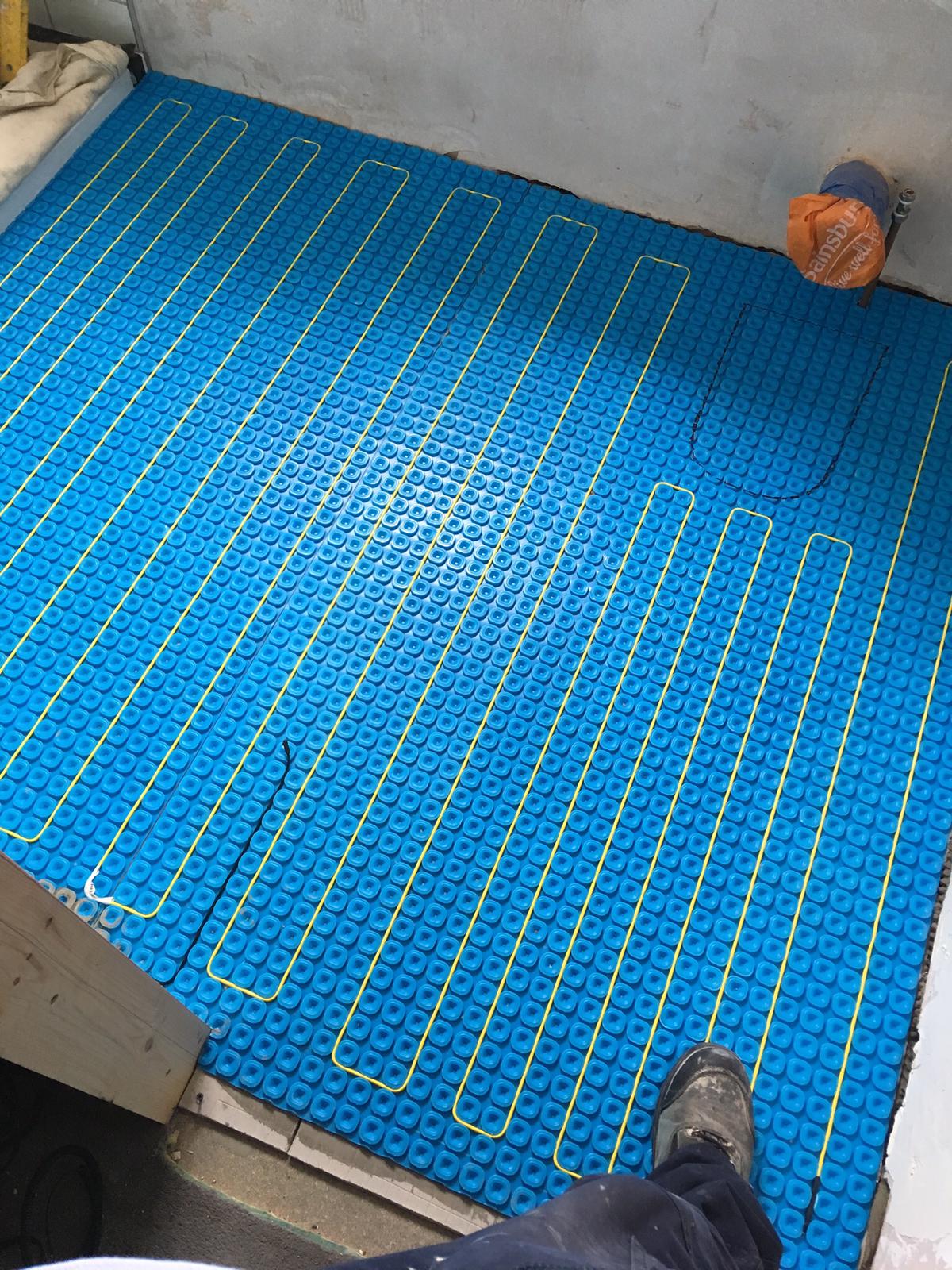 Under tile heating - Exeter Tiler