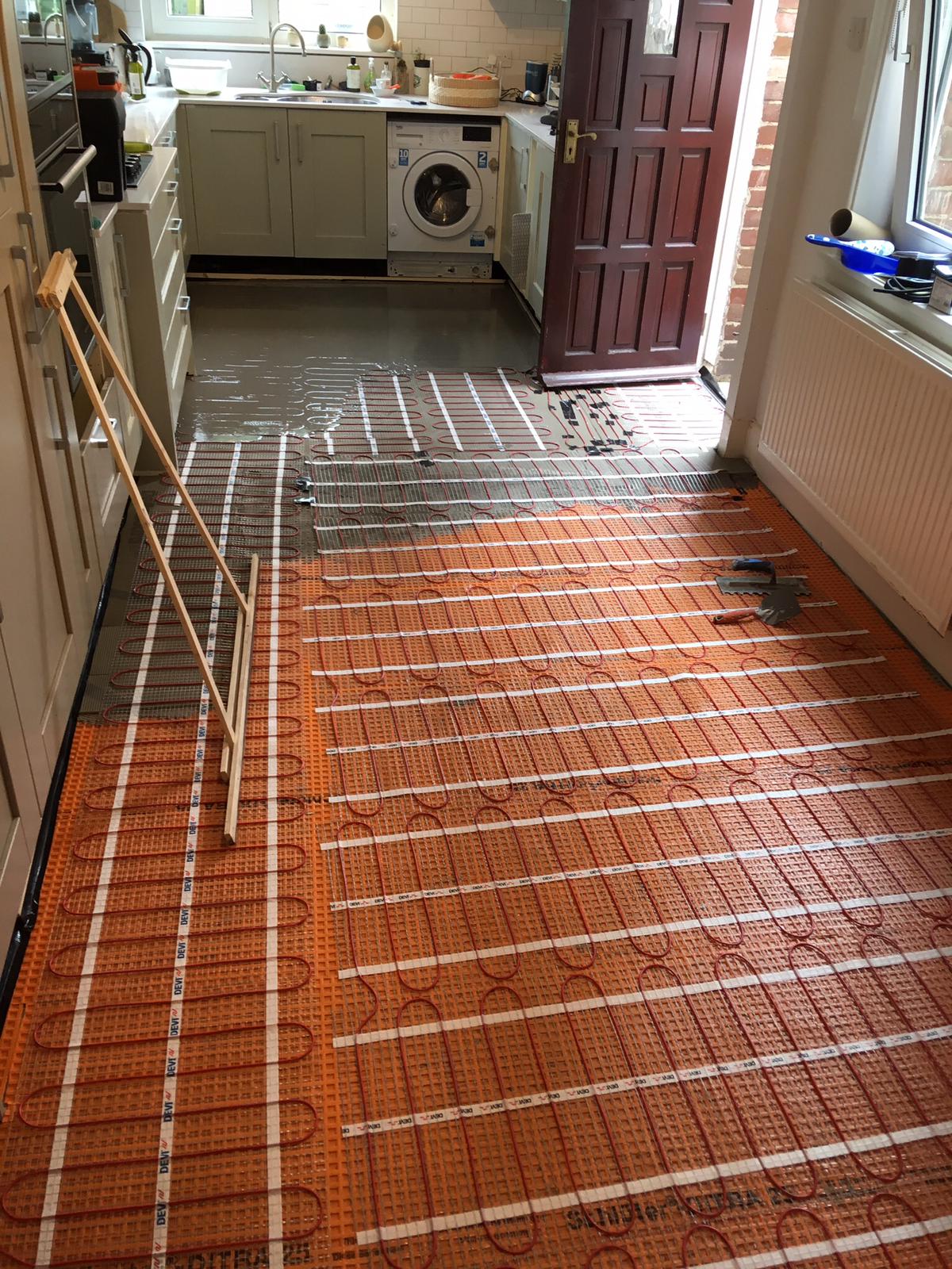 Under tile heating - Exeter Tiler